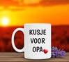foto 3 Mok kusje voor opa