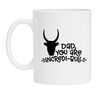 Stoere Vaderdag koffiemok Dad you are incredi-bull  stier grappig humor Vaderdag