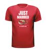 foto 7 T-shirt Just Married 10 years ago pas getrouwd 10 jaar geleden!