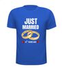 foto 5 T-shirt just married 12,5 years ago pas getrouwd 12,5 Jaar geleden huwelijksjubileum shirt