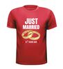 foto 7 T-shirt just married 12,5 years ago pas getrouwd 12,5 Jaar geleden huwelijksjubileum shirt
