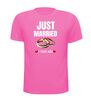 foto 11 T-shirt Just Married pas getrouwd een jaar geleden one year ago