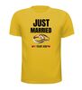 foto 15 T-shirt Just Married pas getrouwd een jaar geleden one year ago