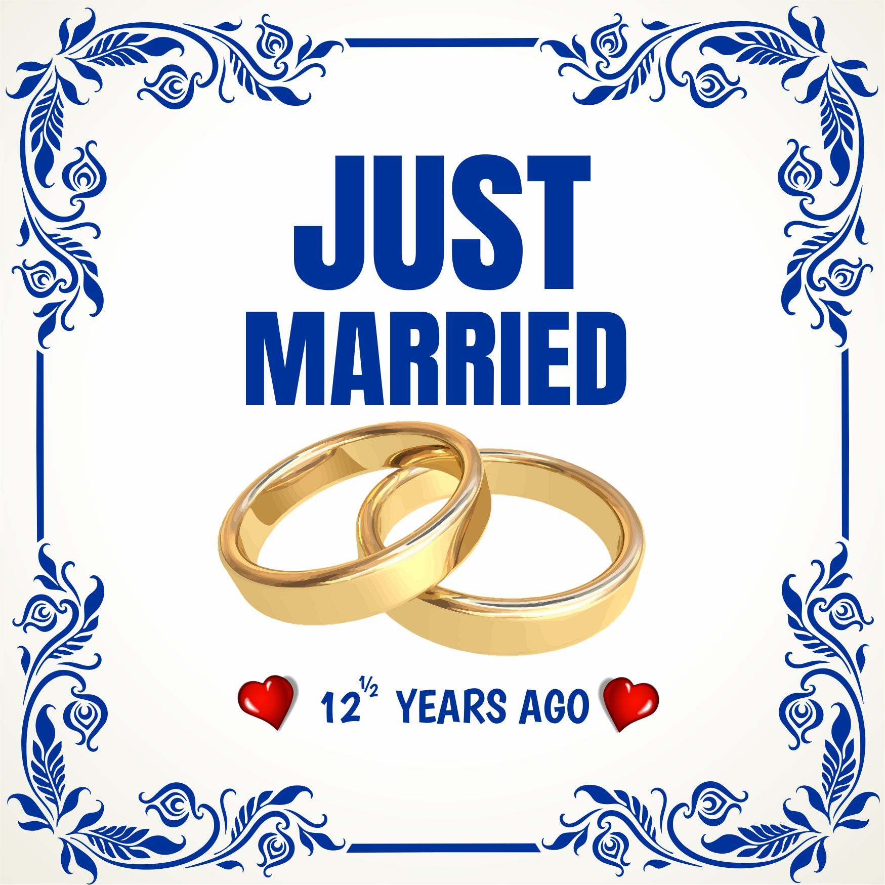 Tegel just married 12 halve years ago pas getrouwd 12 en half jaar geleden