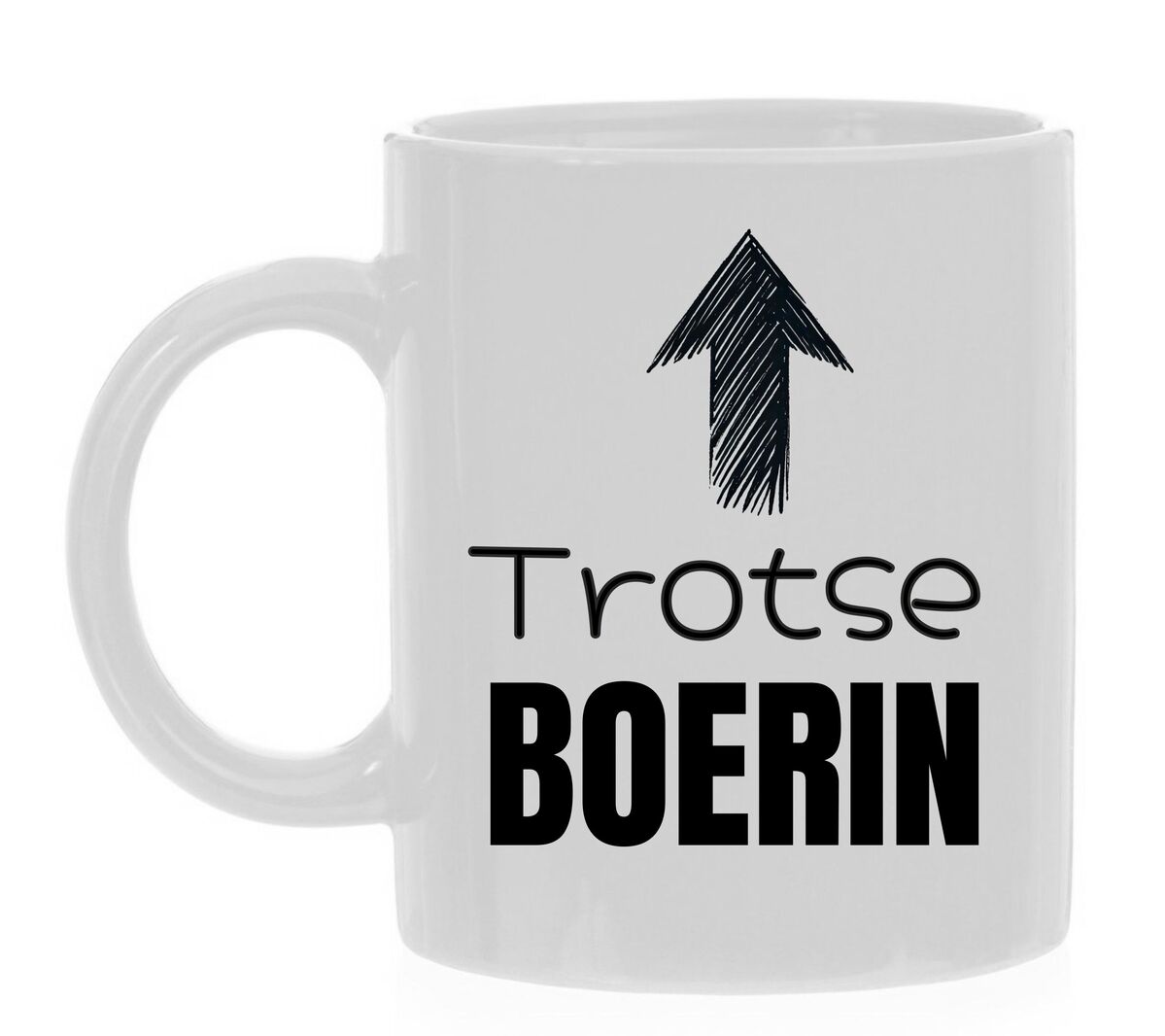 Trotse boerin trots op de boerin