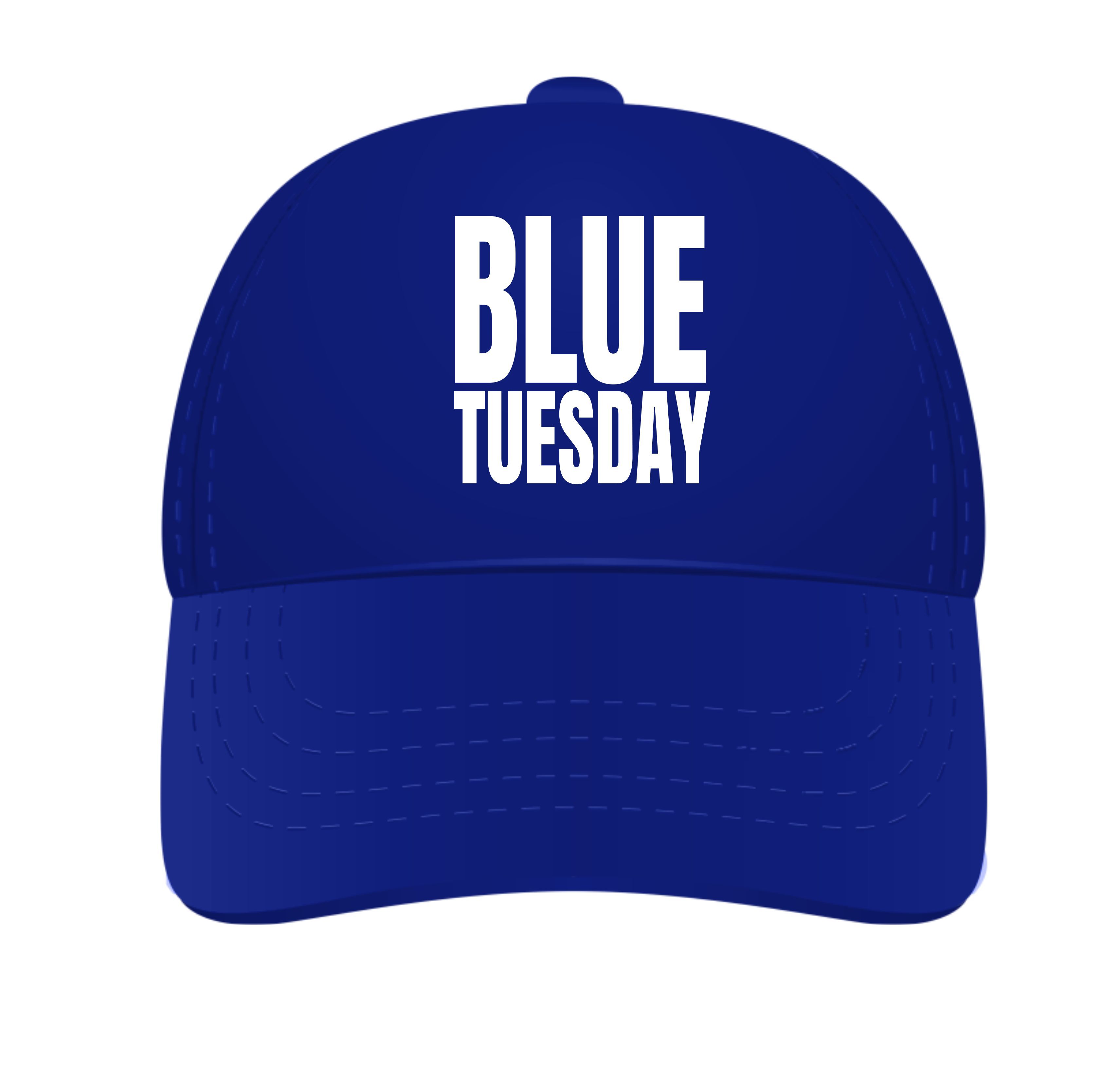 Cap blue Tuesday Blauwe dinsdag pet