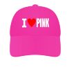 cap i love pink ik hou van roze pet