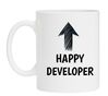 Mok happy developer ontwikkelaar programeur