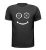 foto 3 T-shirt smile fiets leuk fiets shirtje grappig twee fiets wielen