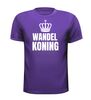 foto 2 T-shirt Wandel koning Leuk voor een wandelvierdaagse of avondvierdaagse