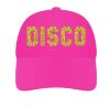 foto 2 Disco pet met foute gouden glitters truckers pet