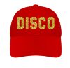 foto 4 Disco pet met foute gouden glitters truckers pet