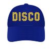 foto 5 Disco pet met foute gouden glitters truckers pet