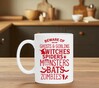 foto 3 Halloween koffie mok  beware of ghosts gobling witches spiders monsters bats zombies