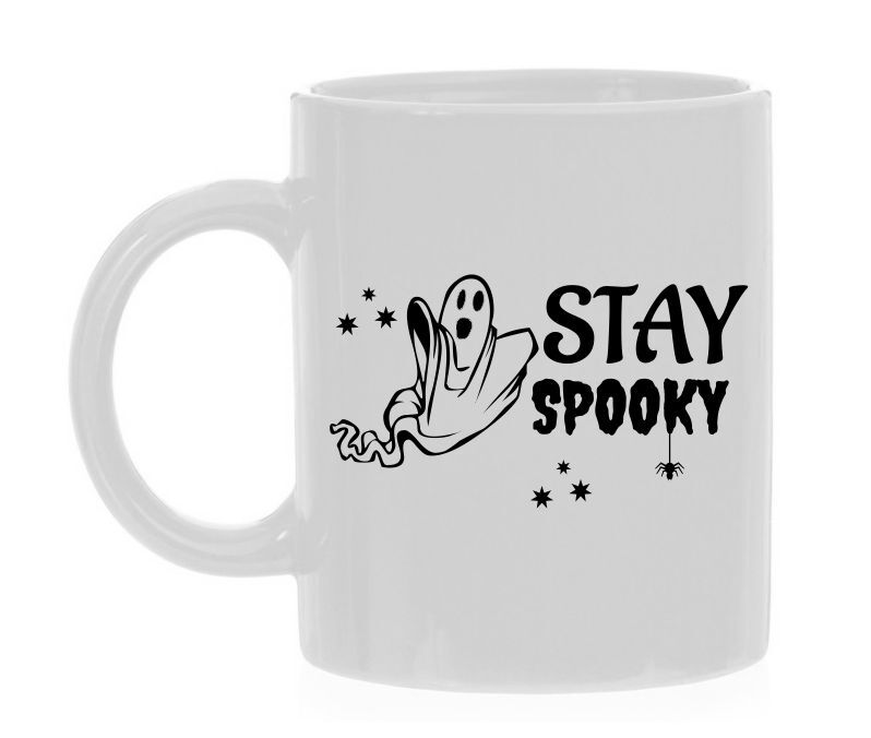 Halloween koffie mok stay spooky