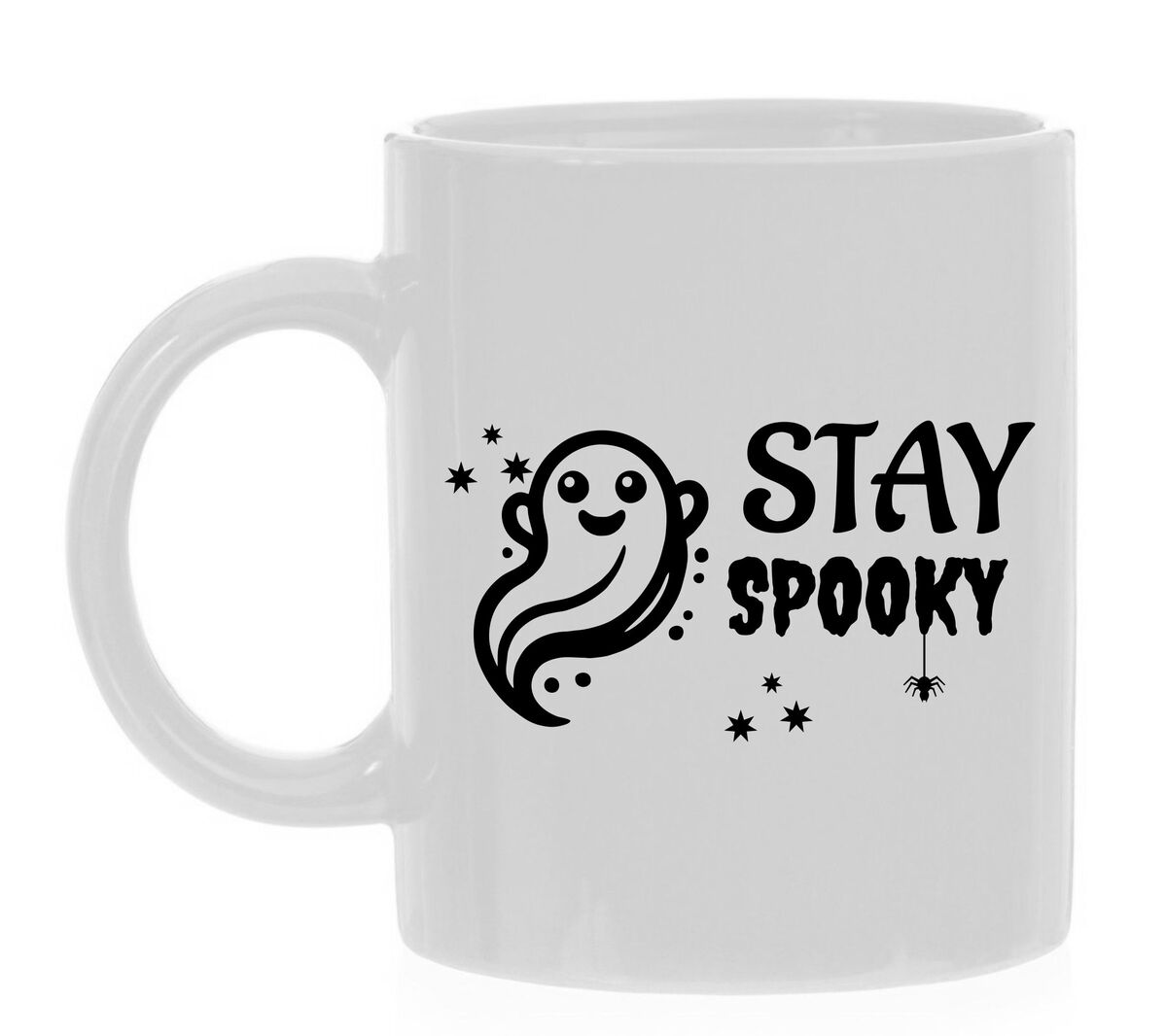 Halloween koffie mok stay spooky