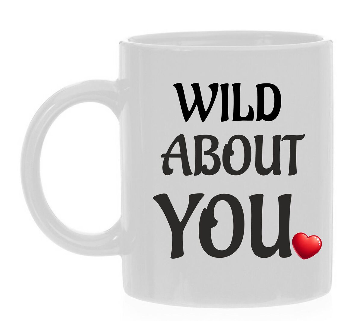 Mok voor Valentijn wild about you