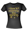 foto 2 Seventies shirtje met gouden glitters Don't worry be hippie