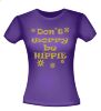 foto 4 Seventies shirtje met gouden glitters Don't worry be hippie