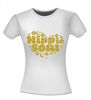 foto 14 seventies T-shirt glitter foute gouden opdruk hippie soul