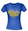foto 6 seventies T-shirt glitter foute gouden opdruk hippie soul