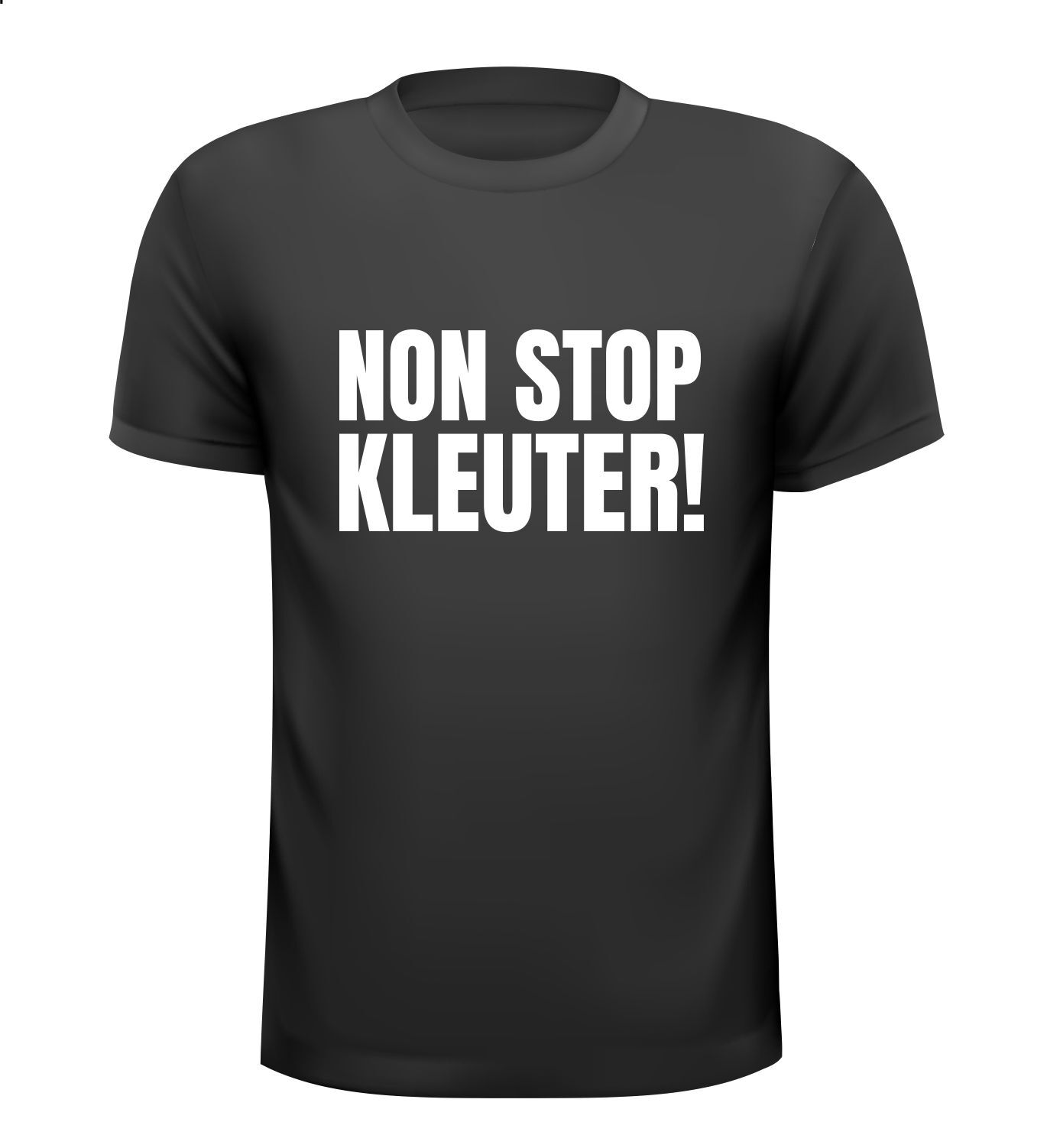 T-shirt non stop kleuter! Grappig leuk shirtje voor je kleine kleuter