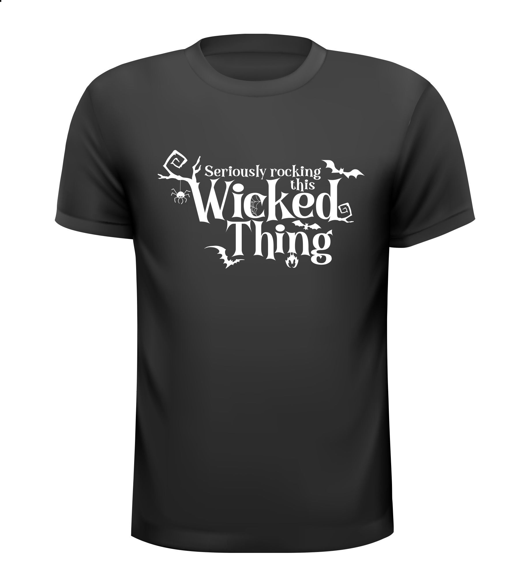 T-shirt seriously rocking this wicked thing halloween