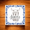 foto 4 Tegeltje forever wild voor altijd wild cowboy