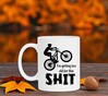 foto 2 Witte koffie Mok I'm getting too old for this shit mtb mountainbike shirtje grappig  ik word er te oud voor