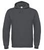 Antraciet grijze Hoodie sweater voor mannen bedrukbaar