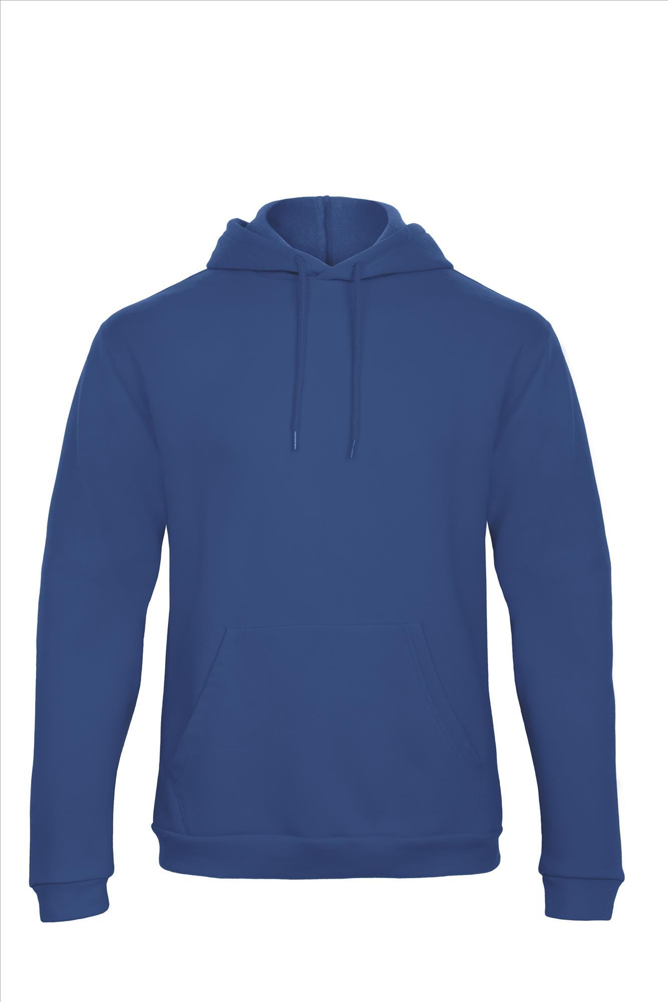 Blauwe hoodie Sweatshirt Unisex met capuchon heren bedrukbaar