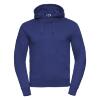 Blauwe Sweatshirt met dubbellaags capuchon mannen unisex