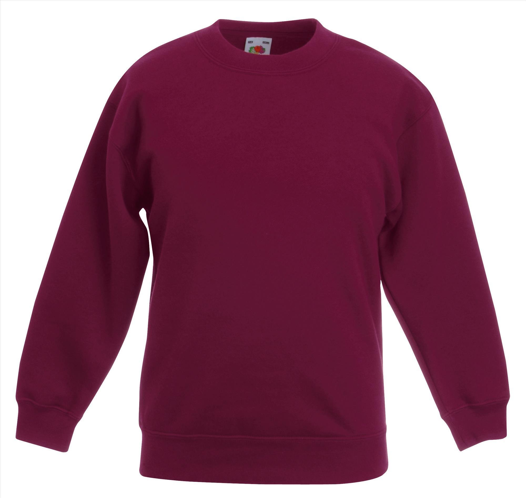 Burgundy rode kinder trui Kinder sweater Premium