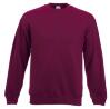 foto 1 Burgundy trui sweater klassieke uitvoering unisex