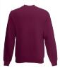 foto 2 Burgundy trui sweater klassieke uitvoering unisex