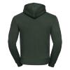 foto 2 Donker groene Sweatshirt met dubbellaags capuchon mannen unisex