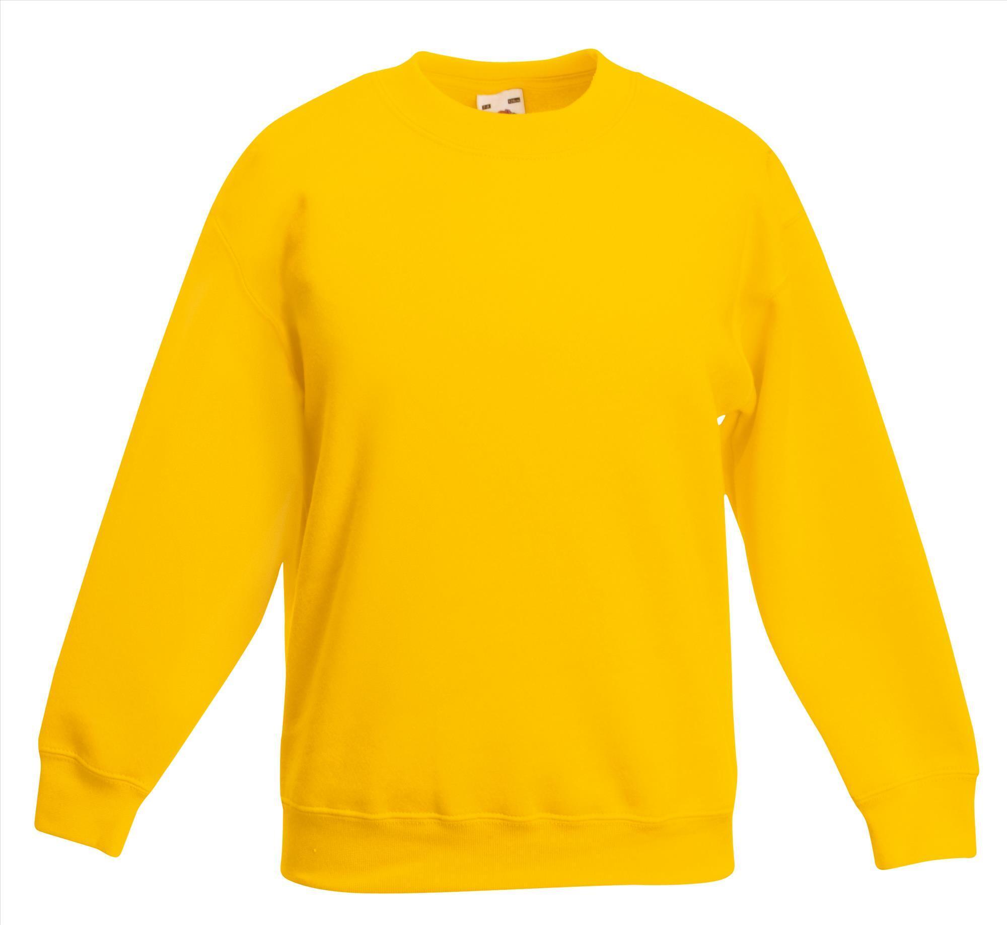 Gele kinder trui Kinder sweater Premium