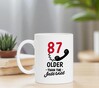 foto 4 Grappige leeftijd mok voor hem of haar die 87 jaar wordt en ouder dan het internet is!