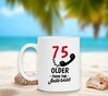 foto 3 Grappige mok voor hem of haar die 75 jaar wordt ouder dan het internet