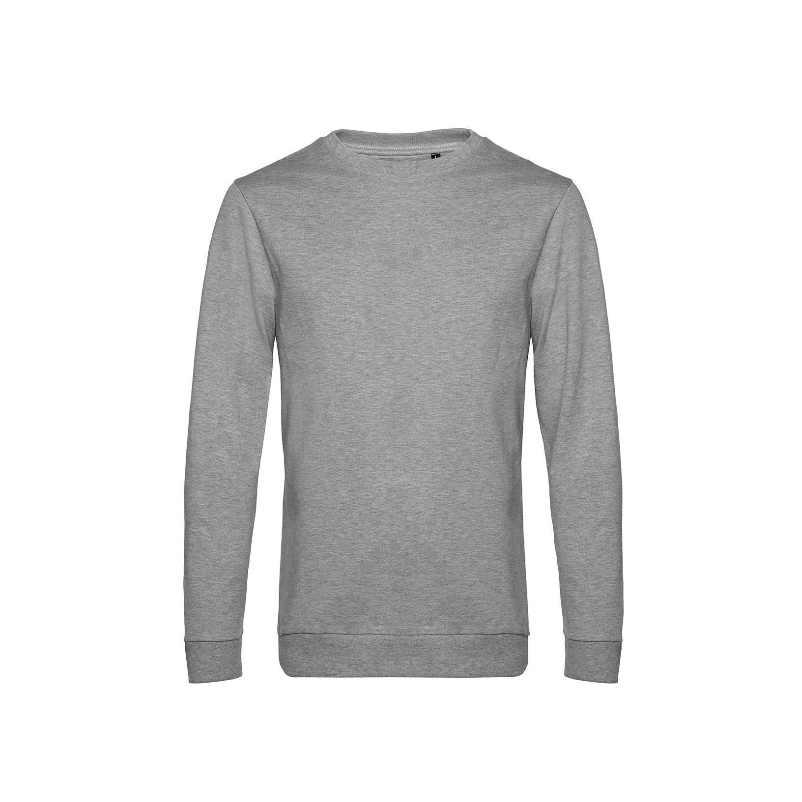 Grijze Trendy Sweater sweatshirt trui unisex heren