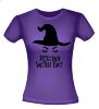 foto 6 Halloween shirtje Resting witch face Heks pauze rusten relax