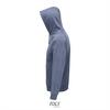 foto 3 Hoge kwaliteit organische hoodie unisex blauw 