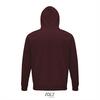 foto 2 Hoge kwaliteit organische hoodie unisex burgundy