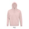 Hoge kwaliteit organische hoodie unisex oud roze