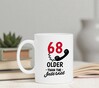 foto 4 kado 68 jarige dan is deze mok een grappig en leuk kado older than the internet!