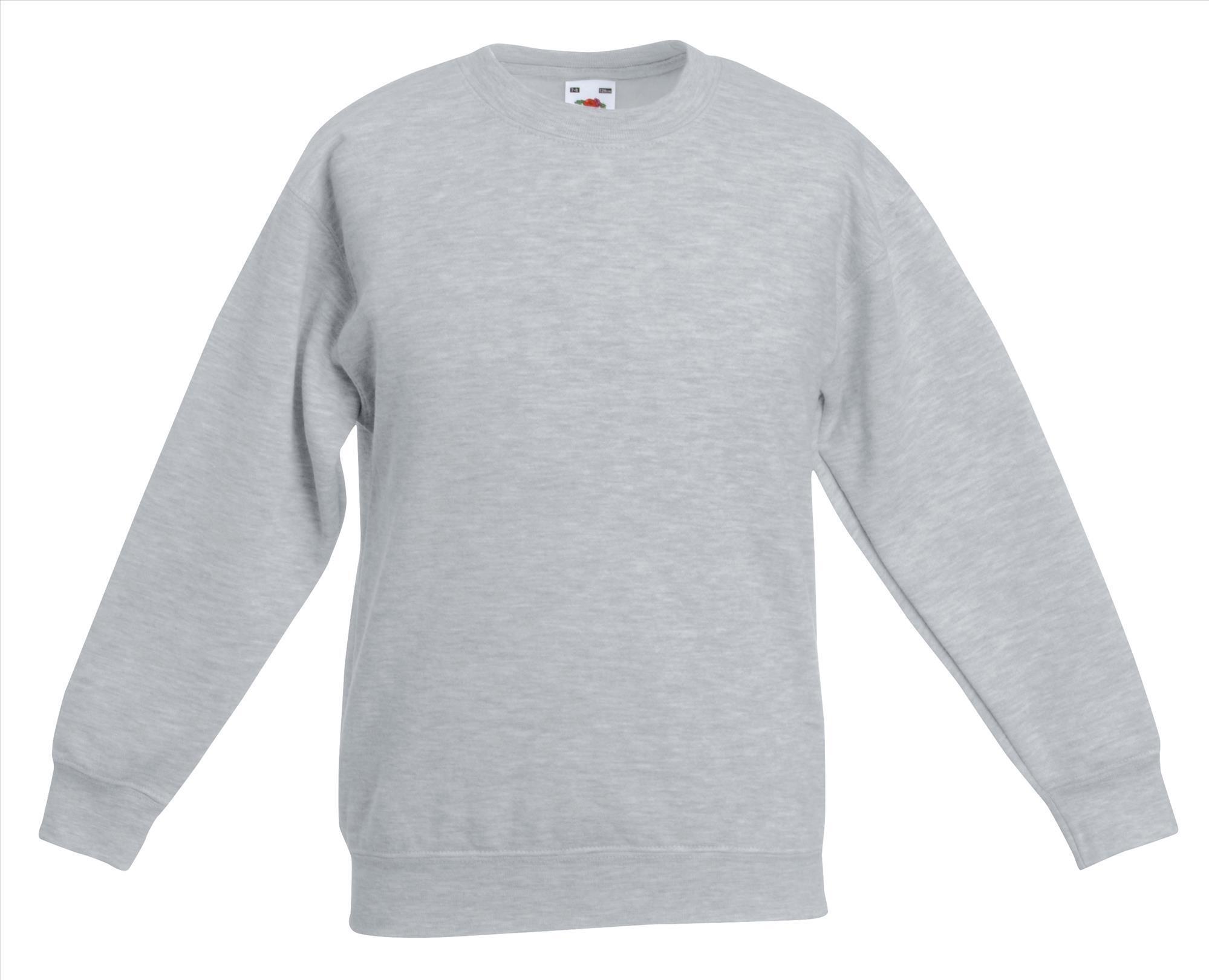 Kinder trui sweater licht grijs