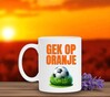 foto 3 Koffiemok gek op oranje
