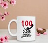 foto 4 Leeftijd mok 100 jarige leuk kado met grappige tekst ouder dan het internet