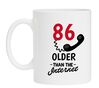 Leeftijd mok 86 jaar ouder dan het internet