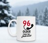 foto 4 Leeftijd mok 96 jarig grappig cadeau ouder dan het internet